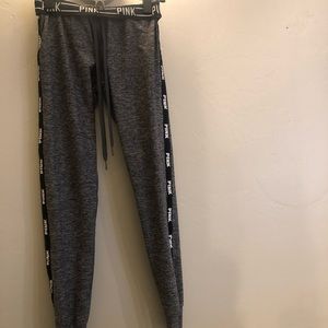 PINK Victoria’s Secret grey/black/white yoga pant